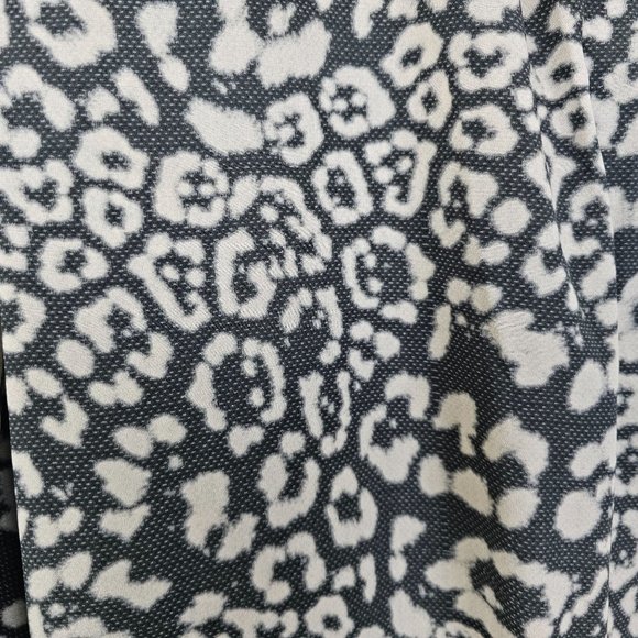 Joe Fresh Pants Womens Grey Beige Wide Cut Loose Pockets Size L - Picture 7 of 9